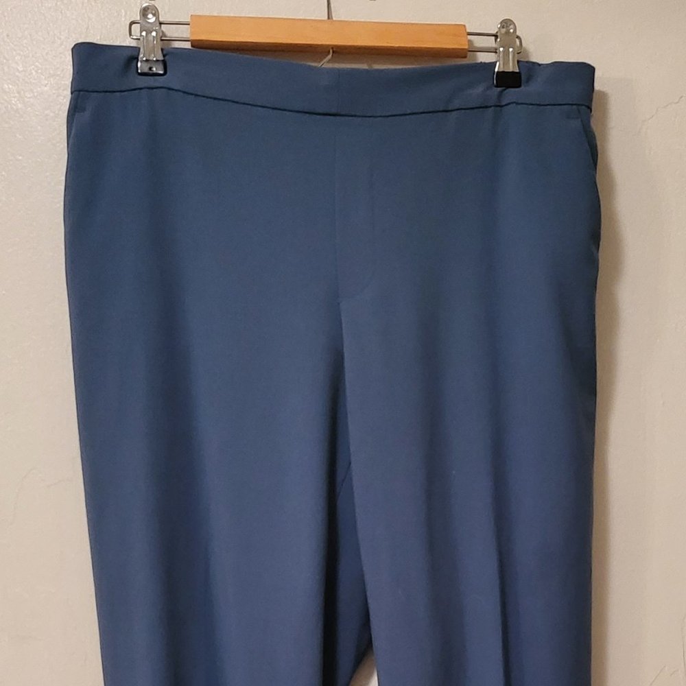 Banana Republic Crop Pants Blue sz 14 Hayden Fit